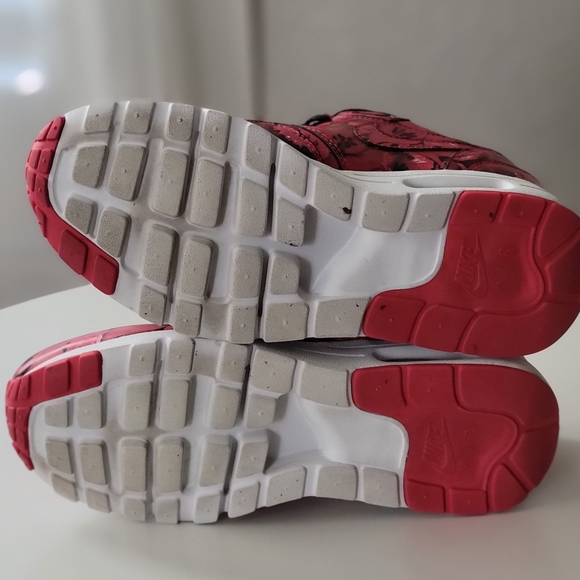 Nike Air Max 1 ULTRA LOTC QS SHANGHAI CITY PACK Red sz 6 FLORAL [747105-600] - Picture 9 of 9